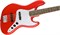 FENDER SQUIER AFFINITY JAZZ BASS LRL RCR бас-гитара Jazz Bass, накладка лаурэль, цвет красный - фото 65559