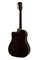 GIBSON 2019 J-45 Cutaway Vintage Sunburst гитара электроакустическая, цвет санберст в комплекте кейс - фото 65626