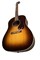 GIBSON J-15 Standard Walnut Burst гитара электроакустическая, цвет санберст в комплекте кейс - фото 65635