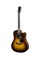 GIBSON 2019 Hummingbird AG Walnut (Burst) Walnut Burst гитара электроакустическая, цвет санберст в комплекте кейс - фото 65643