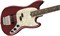 FENDER AMERICAN PERFORMER MUSTANG BASS®, RW, AUBERGINE 4-струнная бас-гитара, цвет темно-красный, в комплекте чехол - фото 65713