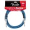 FENDER 15' CALIFORNIA INSTRUMENT CABLE LAKE PLACID BLUE инструментальный кабель 4,5 метра, цвет синий - фото 66135