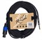 ROCKDALE SJ001-15M готовый спикерный кабель, разъёмы Speakon X mono jack, длина 15 м - фото 66305