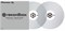 PIONEER RB-VD1-CL Тайм-код пластинки для rekordbox DVS, прозрачные (пара) - фото 68245