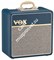 VOX AC4C1 BLUE ламповый гитарный мини комбоусилитель, 4 Вт, синий винил - фото 69720