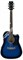IBANEZ PF15ECE-TBS электроакустическая гитара, цвет синий - фото 70438