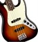 FENDER AM PRO JAZZ BASS RW 3TS бас-гитара American Pro Jazz Bass, 3 цветный санберст, палисандровая накладка грифа - фото 72727
