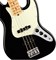 FENDER AM PRO JAZZ BASS MN BK бас-гитара American Pro Jazz Bass, цвет черный, кленовая накладка грифа - фото 72748