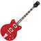 Gretsch G5442BDC Electromatic Hollow Body 30.3' Short Scale Bass, RW F-board, Transparent Red Бас-гитара полуакустичеcкая, красн - фото 73928