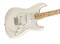 FENDER Ed O'Brien Stratocaster, Maple F.board, Olympic White электрогитара, именная модель Эд О' Брайен (Radiohead), цвет белый - фото 74869