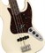 Fender American Original '60s Jazz Bass®, Rosewood Fingerboard, Olympic White Бас-гитара с кейсом, цвет белый - фото 75507