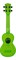 WATERMAN by KALA KA-SWF-GN Укулеле, форма корпуса - сопрано, материал - АБС пластик, цвет - флуоресцентный зелёный, чехол - фото 76330