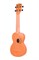 WATERMAN by KALA KA-SWF-OR Укулеле, форма корпуса - сопрано, материал - АБС пластик, цвет - флуоресцентный оранжевый, чехол - фото 76336