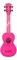 WATERMAN by KALA KA-SWF-PK Укулеле, форма корпуса - сопрано, материал - АБС пластик, цвет - флуоресцентный розовый, чехол - фото 76339