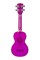 WATERMAN by KALA KA-SWF-PL Укулеле, форма корпуса - сопрано, материал - АБС пластик, цвет - флуоресцентный пурпурный, чехол - фото 76348