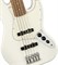 FENDER PLAYER JAZZ BASS V PF PWT Бас-гитара 5-и струнная, цвет белый - фото 76463