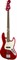 Squier Contemporary Jazz Bass®, Laurel Fingerboard, Dark Metallic Red бас-гитара, цвет красный металлик - фото 76800