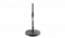 K&M 23323-300-55 настольная микрофонная стойка с держ. кабеля, выс 35-57 см, разъём 3/8', чугунное основание, чёрная - фото 83897