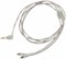 SHURE EAC46CLS отсоединяемый кабель для наушников SE846, прозрачный, посеребренные MMCX коннекторы - фото 85622