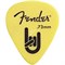 FENDER Rock-On Touring Picks, 351 Shape .73 MM, Yellow, 72 Count медиатор 0.73мм, цвет желтый (упакованы по 72 шт) - фото 86065