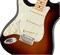 FENDER AM PRO STRAT LH MN 3TS электрогитара American Pro Stratocaster, леворукая, 3 цветный санберст, кленовая накладка грифа - фото 86468