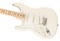 FENDER AM PRO STRAT LH MN OWT электрогитара American Pro Stratocaster, леворукая, цвет олимпик уайт, кленовая накладка гриф - фото 86474