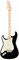 FENDER AM PRO STRAT LH MN BK электрогитара American Pro Stratocaster, леворукая, цвет черный, кленовая накладка грифа - фото 86480