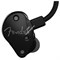 FENDER FXA6 Pro In-Ear Monitors, Metallic Black Внутриканальные наушники с 9,25мм драйвером, HDBA твиттером и бас портом, черные - фото 87906