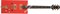 Gretsch G6138 Bo Diddley, 'G' Cutout Tailpiece, Ebony Fingerboard, Firebird Red Электрогитара, цвет красный - фото 89384