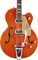 Gretsch G6120DE Duane Eddy Signature Hollow Body, Bigsby, RW F-board, Desert Sunrise, Lacquer Электрогитара п/а, оранжевый лак - фото 89391