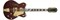 Gretsch G5422G-12 Electromatic® Hollow Body Double-Cut 12-String with Gold Hardware, Walnut Stain Электрогитара цвет орех - фото 89452