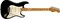 FENDER Eric Johnson Stratocaster, Maple Fingerboard, Black электрогитара - фото 89599