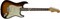 FENDER Robert Cray Stratocaster, Rosewood Fingerboard, 3-Color Sunburst Электрогитара - фото 89618