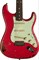 FENDER Custom Shop Michael Landau Signature 1963 Relic Stratocaster, Round-Laminated Rosewood, Fiesta Red Over 3-Color Sunburst - фото 89799