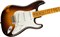 Fender Custom Shop 1955 Stratocaster Heavy Relic, Maple Fingerboard, Wide-Fade Chocolate 2-Color Sunburst Электрогитара - фото 89925