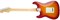 FENDER American Elite Stratocaster®, Ebony Fingerboard, Aged Cherry Burst (Ash) электрогитара, цвет вишневый санберст (ясень), - фото 90732