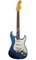 FENDER 60'S STRATOCASTER PF PF LPB W/GIG электрогитара '60 Stratocaster, цвет синий, накладка грифа Пао Ферро - фото 90830