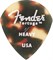 FENDER TORTUGA PICKS 551 HVY 6 PK Медиаторы (упакованы по 6 шт.), жесткие - фото 91343