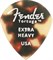 FENDER TORTUGA PICKS 551 XHVY 6 PK Медиаторы (упакованы по 6 шт.), экстра жесткие - фото 91345