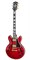 GIBSON CUSTOM CS-356 FADED CHERRY полуакустическая электрогитара с кейсом, цвет вишневый, фурнитура Gold - фото 91820