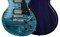 GIBSON CUSTOM LES PAUL STANDARD FIGURED TOP NORDIC BLUE электрогитара с кейсом, цвет синий фурнитура никель - фото 91883