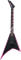 JACKSON RRX24 - BLK W NPK BVLS электрогитара Randy Rhoads, цвет черный с розовыми полосами - фото 92019