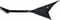 JACKSON RRX24 - GLOSS BLK электрогитара Randy Rhoads, цвет черный - фото 92022
