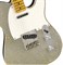 FENDER 2018 LTD RELIC® DOUBLE ESQUIRE® 'SPECIAL' - AGED BLACK W/SILVER SPARKLE TOP Электрогитара с кейсом, цвет черный/серебрист - фото 93064