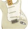 FENDER 2018 RELIC® 1968 STRATOCASTER® - AGED OLYMPIC WHITE Электрогитара с кейсом, цвет кремовый - фото 93229