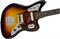 FENDER 2018 LUSH CLOSET CLASSIC 1964 JAGUAR® - 3-COLOR SUNBURST Электрогитара с кейсом, 3-х цветный санберст - фото 93331