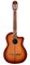 CORDOBA IBERIA C4-CE, Edge Burst finish гитара электроакустическая, классическая, корпус махогани, верхняя дека массив махогани, - фото 93790