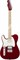 FENDER SQUIER CONTEMPORARY TELE HH LH DRK MET RED электрогитара левосторонняя, цвет темно-красный - фото 94144