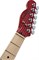 FENDER SQUIER CONTEMPORARY TELE HH LH DRK MET RED электрогитара левосторонняя, цвет темно-красный - фото 94148