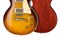 GIBSON CUSTOM '59 Les Paul Standard Dark Bourbon Fade Gloss NH электрогитара, цвет санберст, в комплекте кейс - фото 94179